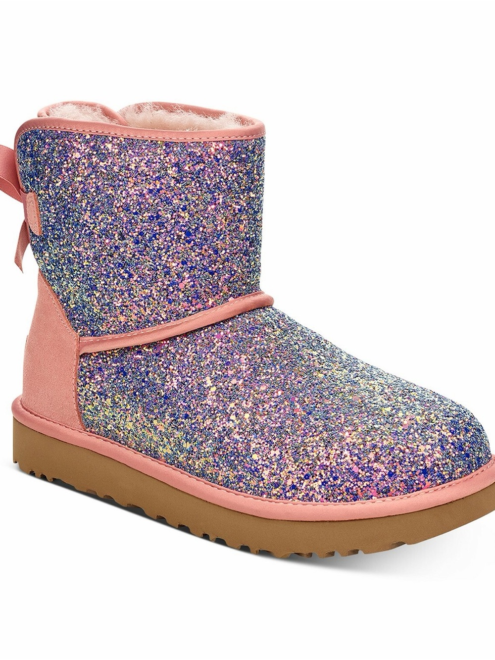 UGG Bailey Bow Boots exclusive glitter